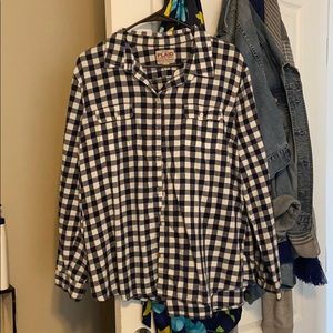 Old navy plaid button up